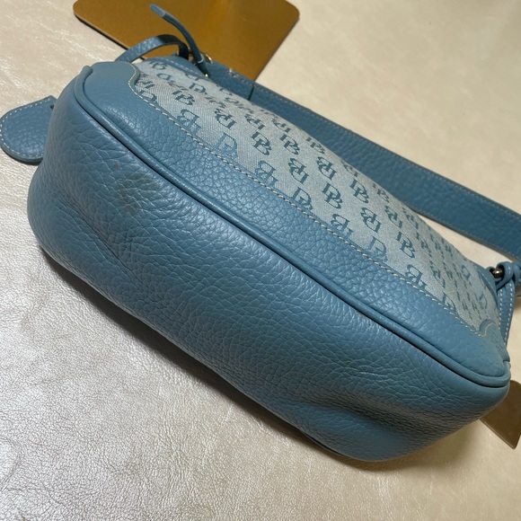 Dooney & Bourke Y2K 🧊RARE🧊 Vintage Light Blue Shoulder Bag - Picture 16 of 17